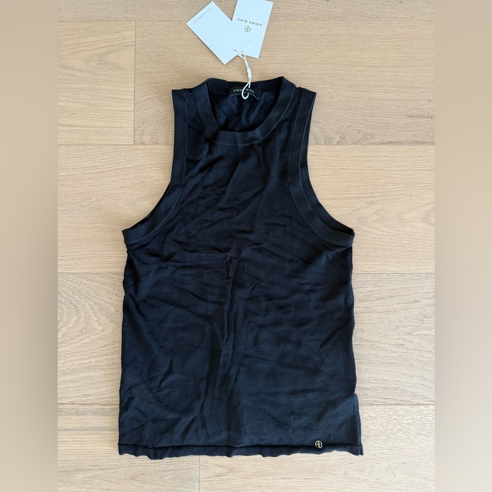 Anine Bing XS Noel Top -Black